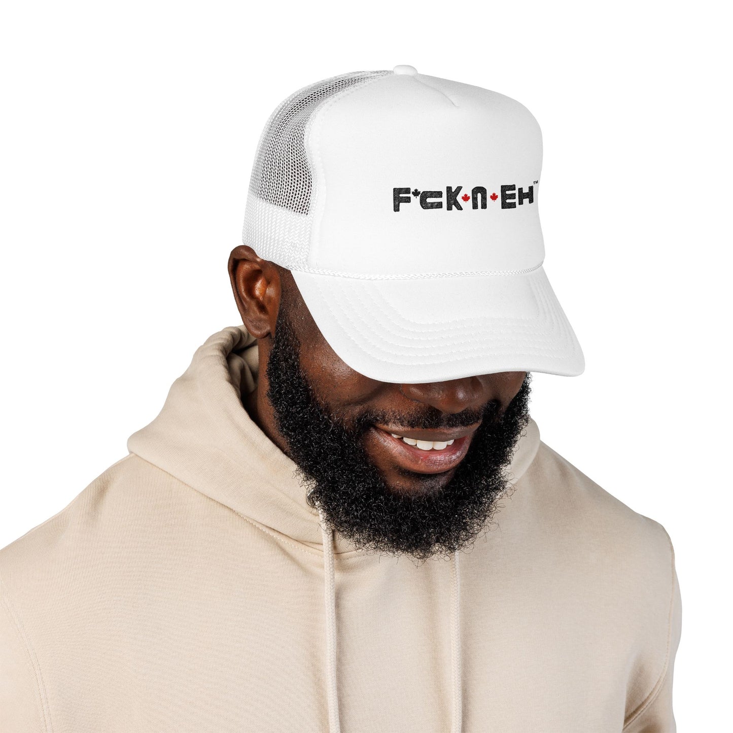 Trucker Hat - 'F*ck*N*Eh' Foam Mesh Cap