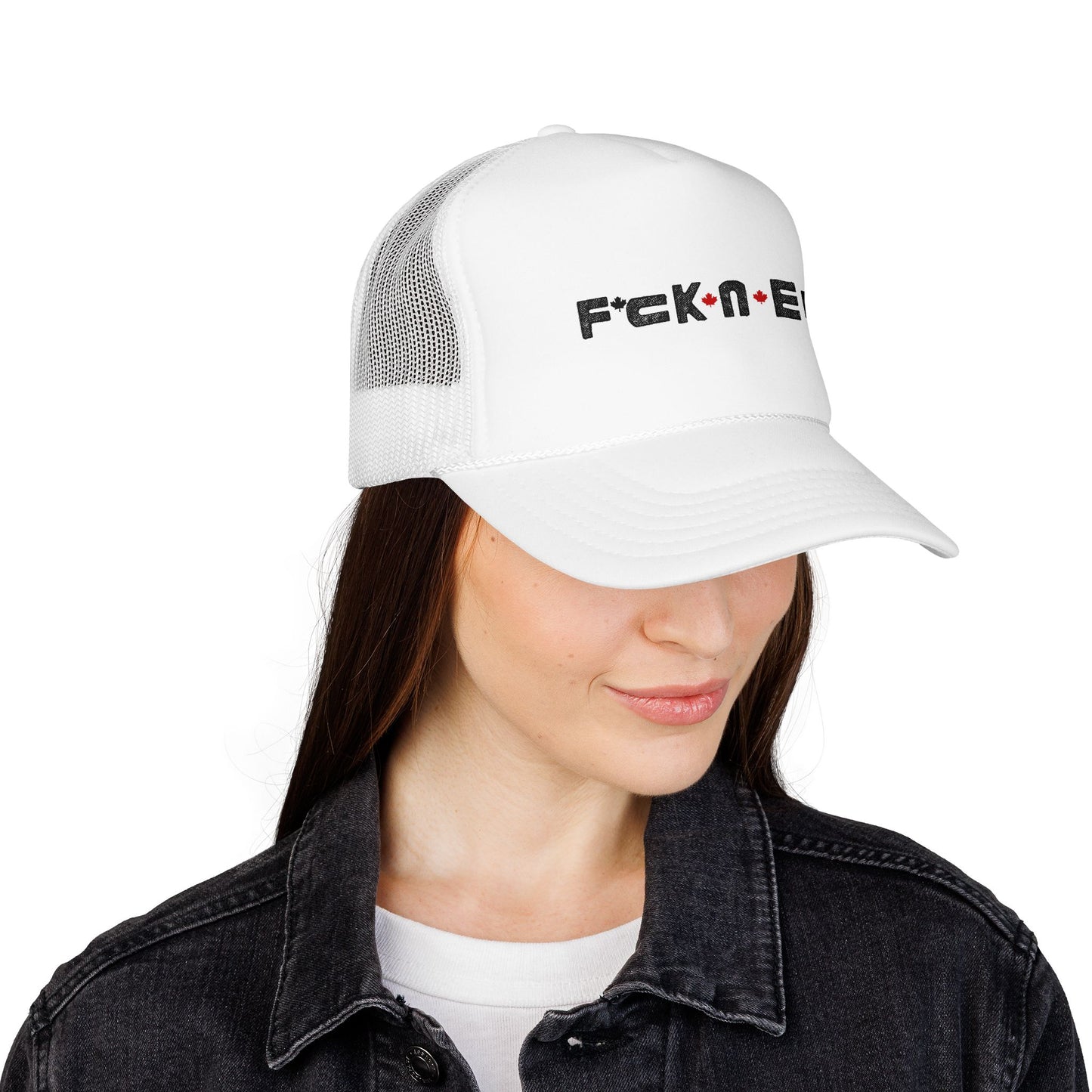 Trucker Hat - 'F*ck*N*Eh' Foam Mesh Cap