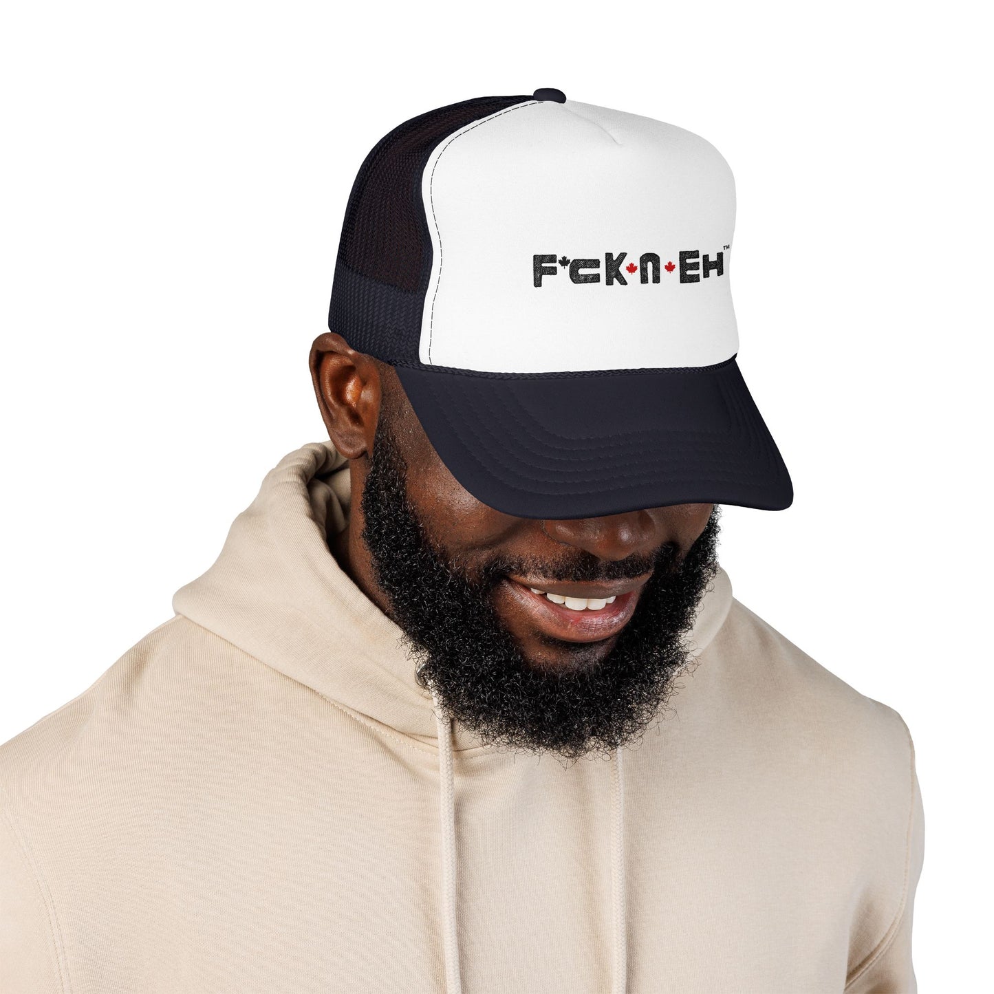 Trucker Hat - 'F*ck*N*Eh' Foam Mesh Cap