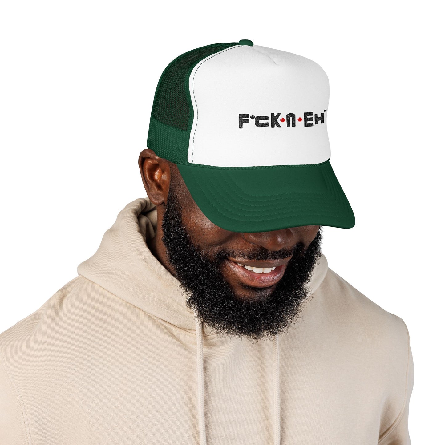 Trucker Hat - 'F*ck*N*Eh' Foam Mesh Cap