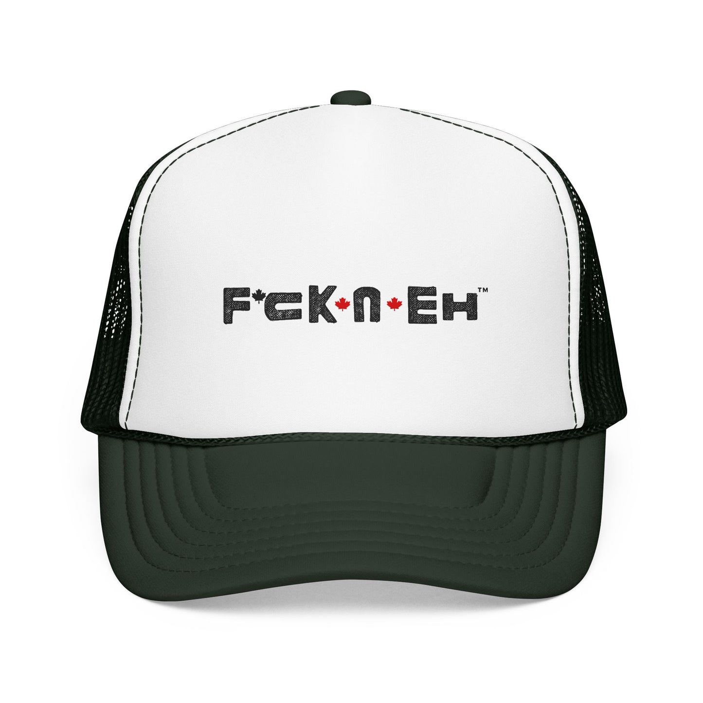 Trucker Hat - 'F*ck*N*Eh' Foam Mesh Cap