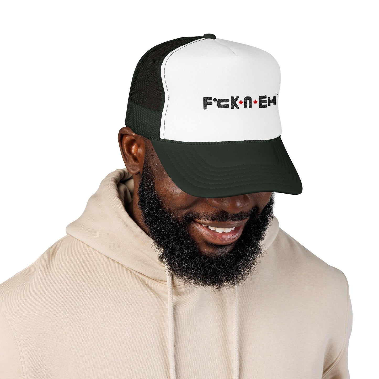 Trucker Hat - 'F*ck*N*Eh' Foam Mesh Cap