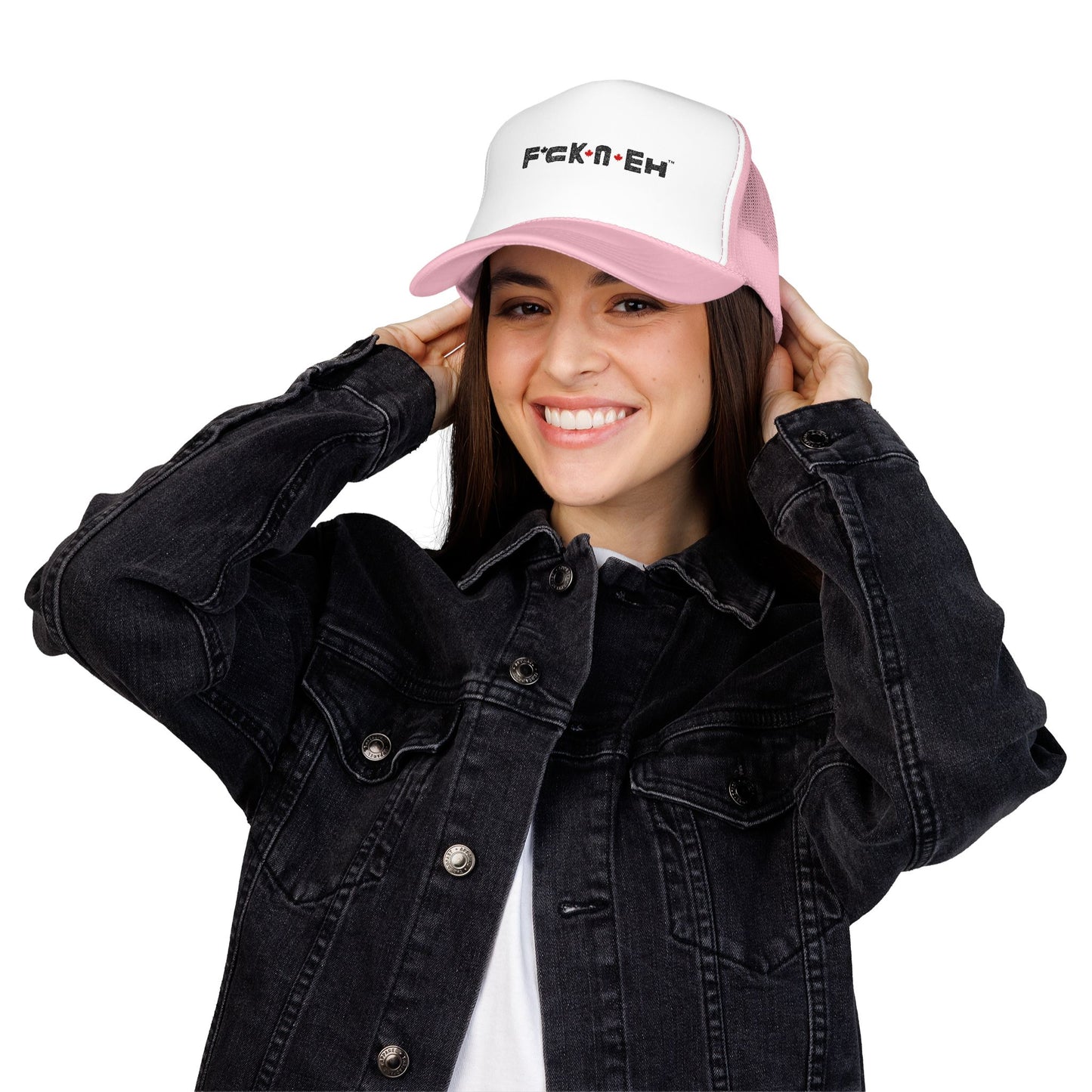 Trucker Hat - 'F*ck*N*Eh' Foam Mesh Cap