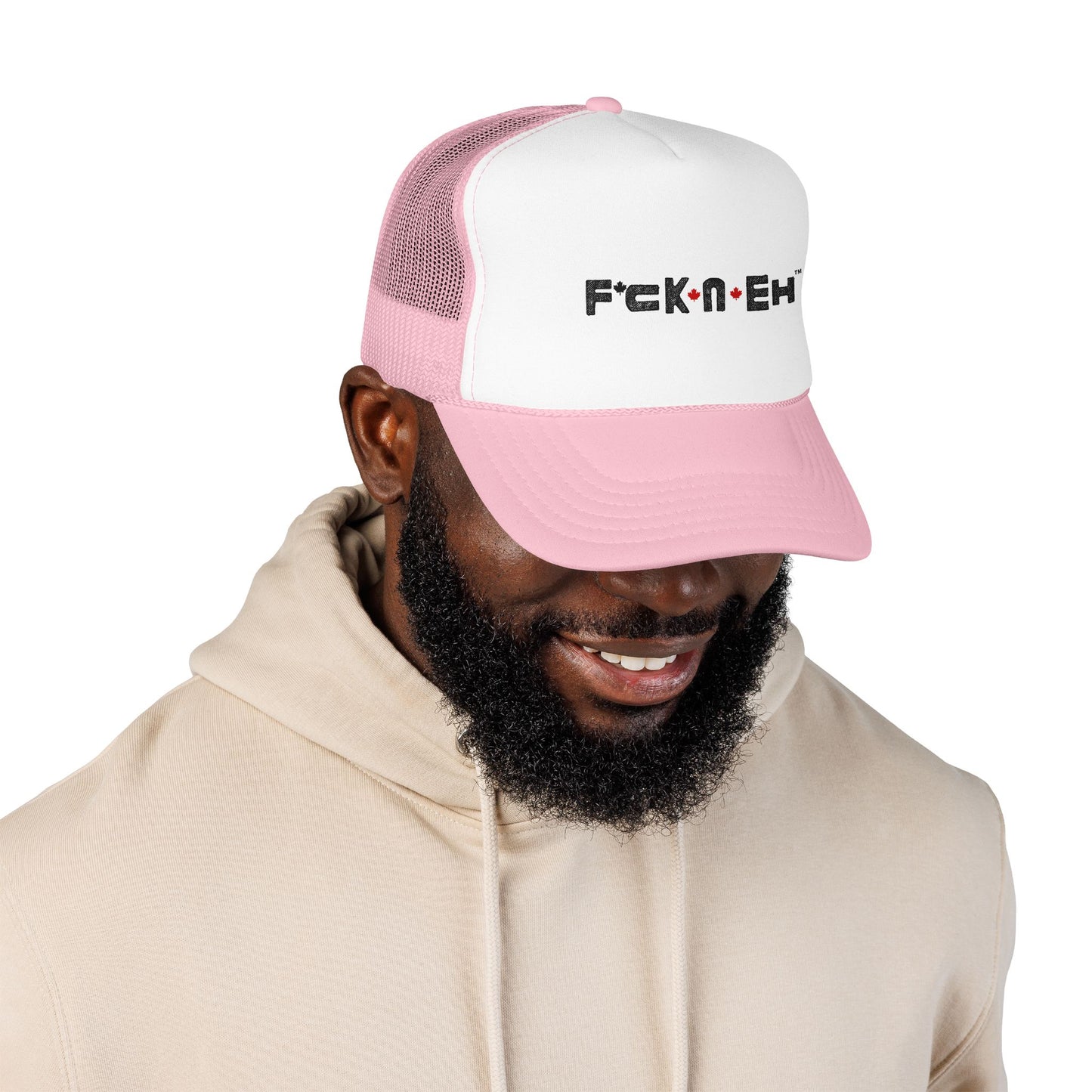 Trucker Hat - 'F*ck*N*Eh' Foam Mesh Cap